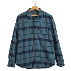 Filson Blue Plaid Casual Button-Down Shirt